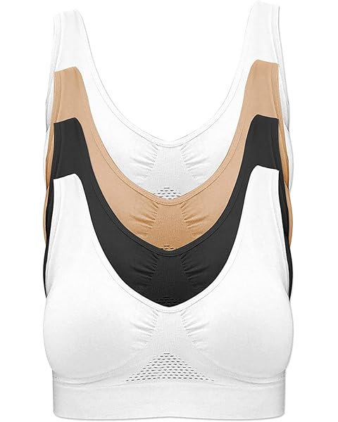 Breathable Cool Liftup Air Bra - Pack of 4
