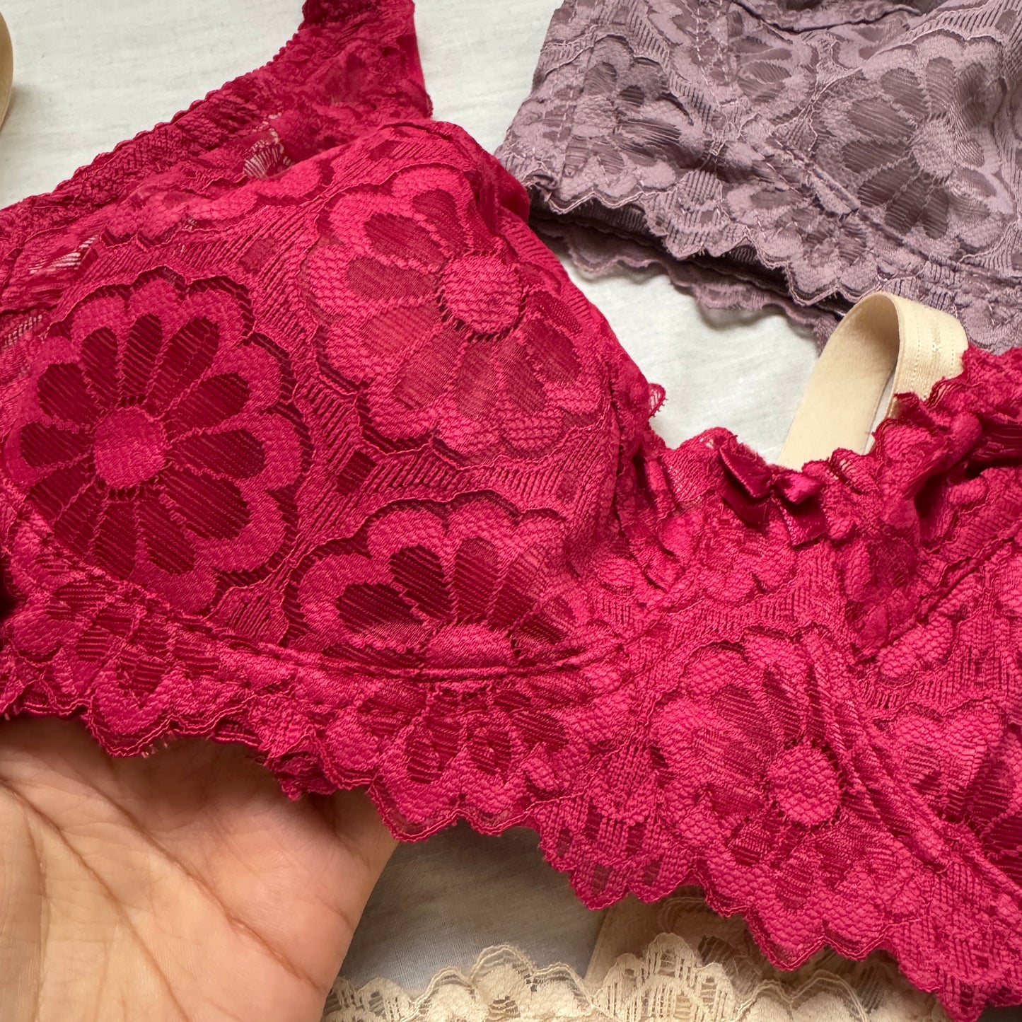 Cotton Net Soft Breathable Summer Bra