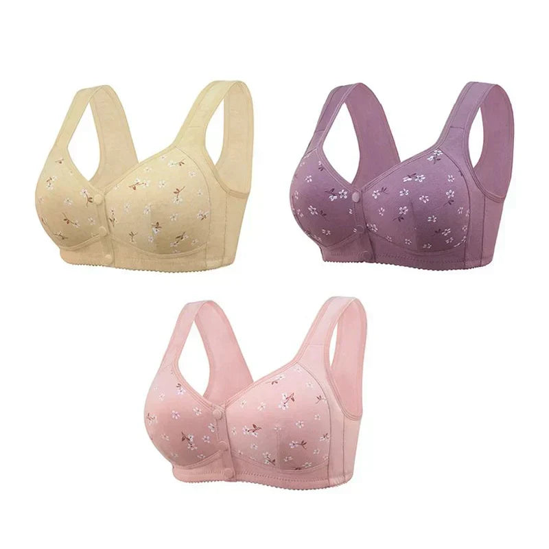 2 Front Open Cooling Bra + 3 Air Bra with 1 FREE Underwear Deal with Free Shipping