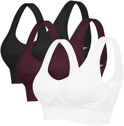 2 Front Open Cooling Bra + 3 Air Bra with 1 FREE Underwear Deal with Free Shipping
