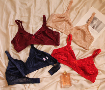 Soft Net Stretchable Bra